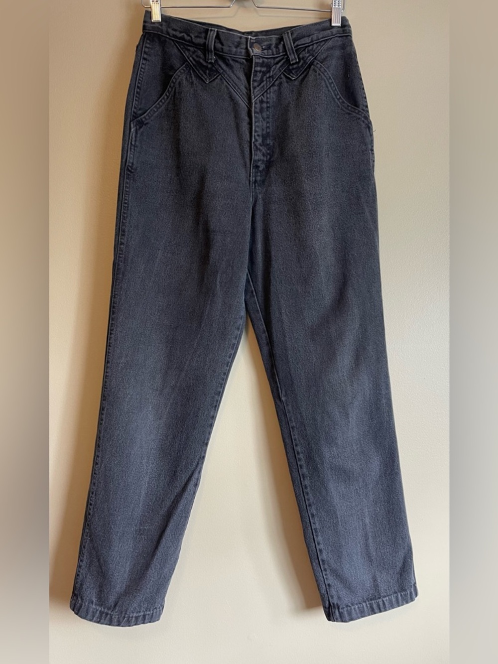 Vintage 1980’s Wrangler High Waisted Country Straight Leg Mom Jeans